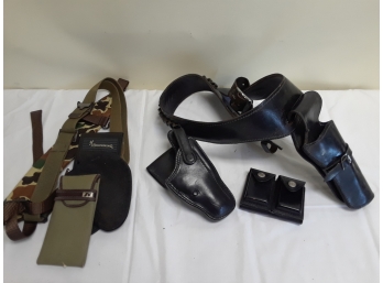 Two Gun Holster Belts Browning And Don Hume