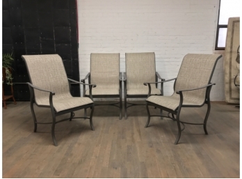 Four Brown Jordan Agean Arm Chairs - Retail $600