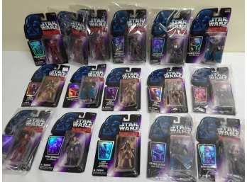 New In Package Star Wars Shadows Of The Empire Figures - 16 Total