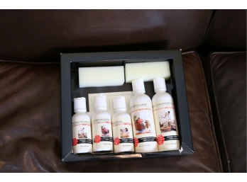 Leather Care Set (opened)