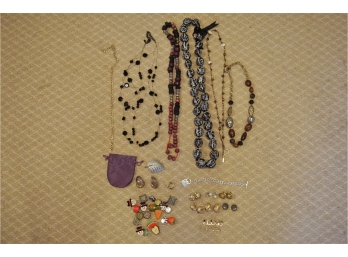 Fun Group Of Miscellaneous Costume Jewelry