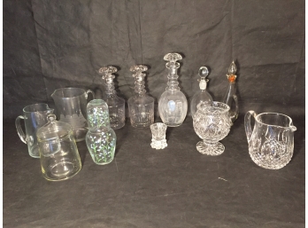 Fine Glass Service Pieces