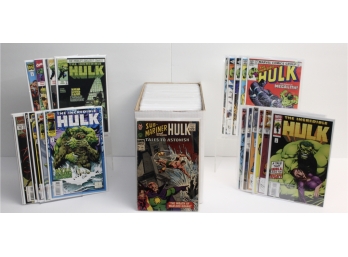 Full Box Of Hulk Comic Books