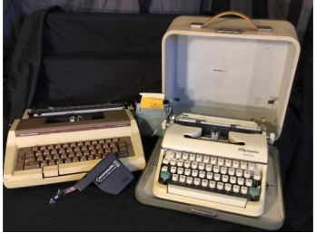 Pair Of Vintage Typewriters