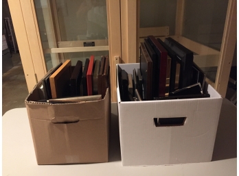 2 Boxes Of Tabletop / Hanging Photo Frames