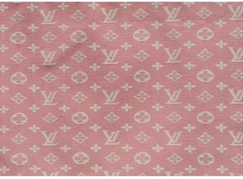 Designer Inspired LV Logo Fabric - 2 Yards