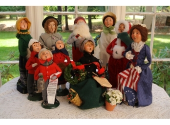 The Carolers By Buyers Choice, Ltd -Nine Christmas Carolers And 1 Independence Day