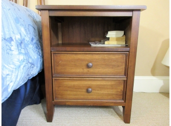 Pair Solid Hardwood Night Stands (see Additional Photos)