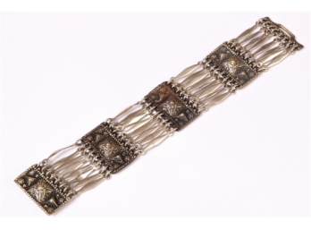 Taxco Mexican Sterling Silver Bracelet