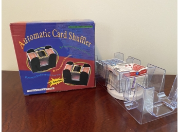 Card Shuffler And Card Holder
