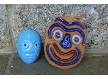 Two Fun Masks Designed & Executed By Elsie Ralph