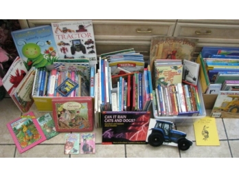 HUGE Lot Of CHILDREN's BOOKS - BROWSE PHOTOS For DETAILS