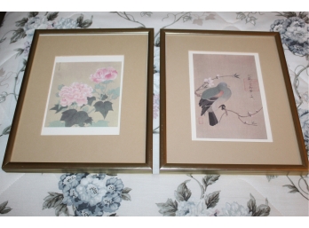 Set Of 2 Asian Prints