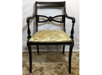 Upholstered Seat Arm Chair