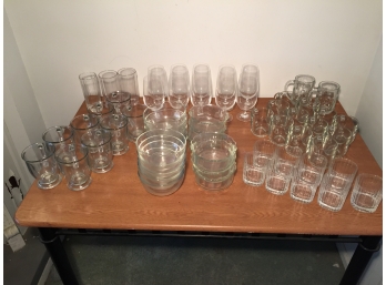 Crate And Barrel Glassware