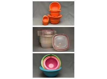 Space Saver Bowl And Strainer Set And More