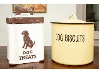 Dog Biscuit Jars