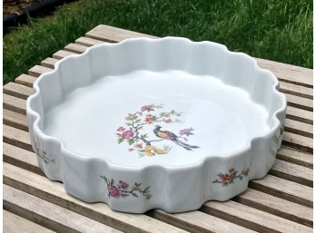 French Decorated Baking Dish