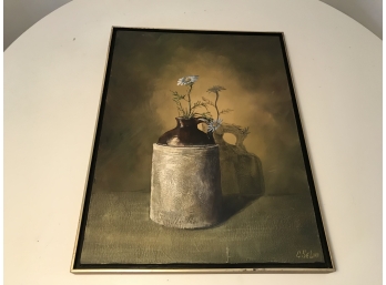 Jug With Daisies Picture