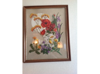 Fabulous 3 Dimensional Floral Embroidery