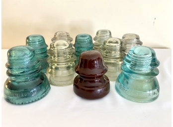 Collection Of Glass Insulators