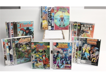 Full Box Of Various Comic Books - The Shadow, Green Arrow, Butcher And The Question And More
