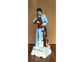 RARE Limited Edition Elvis “Teddy Bear” McCormick Porcelain Decanter