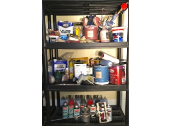 Large Group Of Painting Supplies
