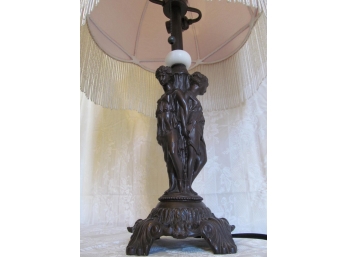 Very Nice Victorian Style Boudoir  Lamp