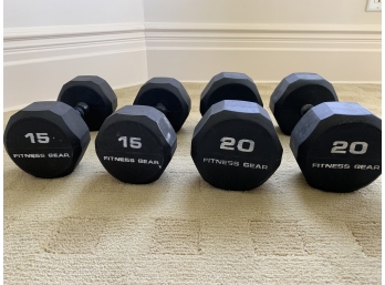 Two Pair Of Hand Weights