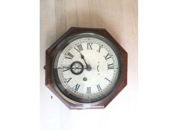 Antique Seth Thomas Electric Railroad Clock