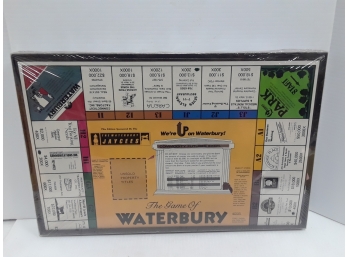 The Game Of Waterbury Monopoly Board Game, New Sealed