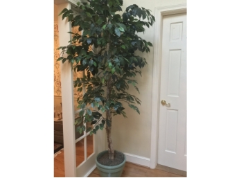 8' Potted Faux Tree