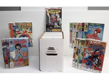 Full Box Of The Spectacular Spiderman And Spiderman 2099 And More