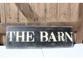 Barn Sign