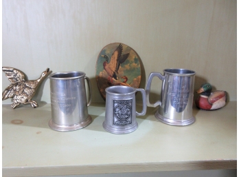 Group Winchester Shooting Trophy Mugs, Etc