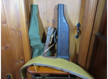 Four Vintage Rifle / Gun Carrying Cases - Including Military M13 Case