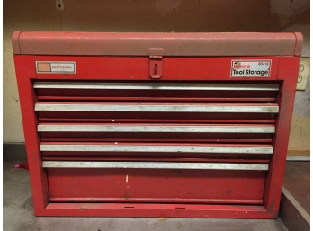 Sears Craftsman Five Drawer Home Tool Storage Box