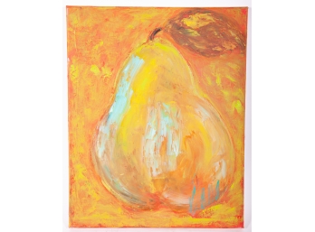 Golden Pear Painting
