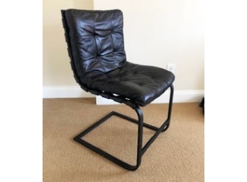 A Modern Leather Desk Chair
