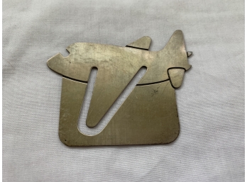 Tiffany Sterling Silver Airplane Paper Clip