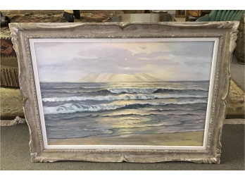Framed Oil On Canvas Signed D.Johnstone