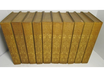 1898 The Works Of Maurice Hewlett 10 Volume Set De Luxe Edition