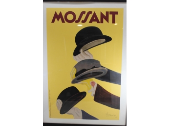 Mossant Poster By Cappiello  Serigraph By Editions Clouet.  Framed