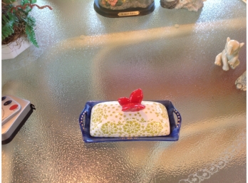Butter Dish And Cover