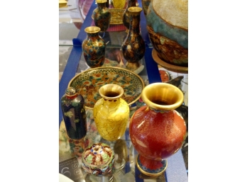 Cloisonne And Champleve Decor