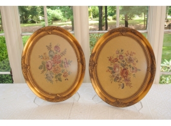 Wo Framed Needlepoint And Petipoint Works