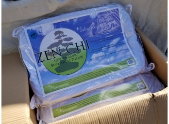 Four Zen Chi 100% Organic Buckwheat Pillows