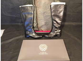 Vince Camuto Ladies Zippered High Boots New In Box
