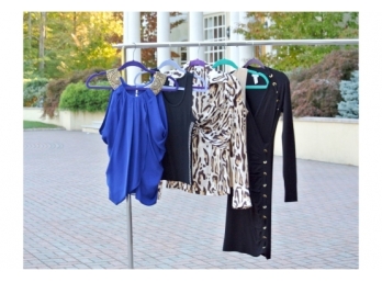 Cache Group Of Four Tops And A Dress - Size XS, S And M